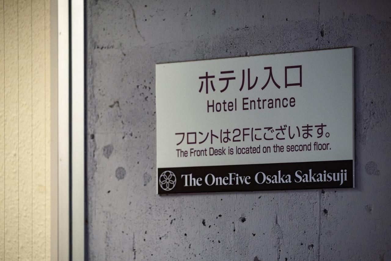Отель The Onefive Osaka Sakaisuji Экстерьер фото
